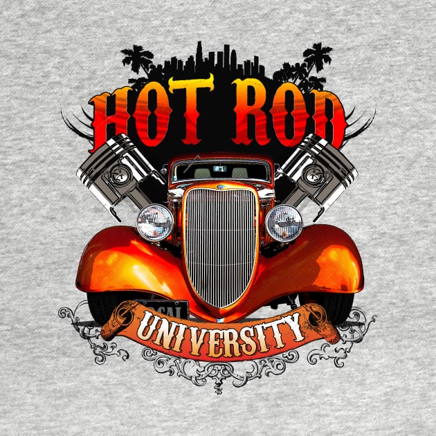 Auto Series Hot Rod University by allovervintage